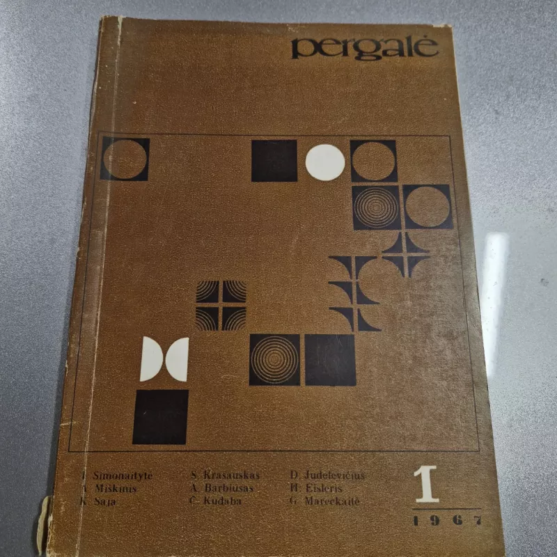 Žurnalas PERGALĖ 1967 Nr.1 - Autorių kolektyvas (įvairūs), knyga 2