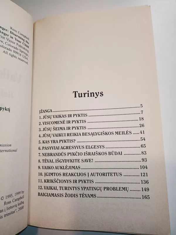 Vaikai pavojuje. Kaip padėti vaikui nugalėti pyktį - Dr. Ross, Carole Campbell, Sanderson Streeter, knyga 4