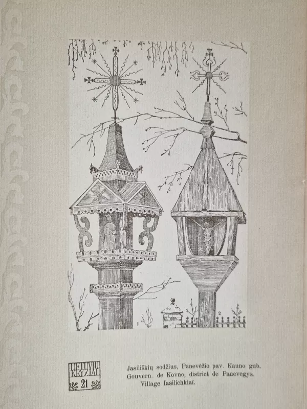 Lietuvių kryžiai Croix lithuaniennes - J.Basanavičius, knyga 6