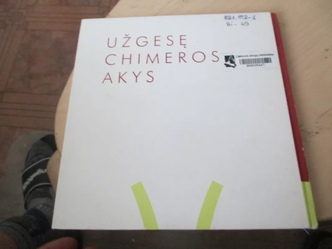 Užgesę chimeros akys - Jonas Aistis, knyga 5
