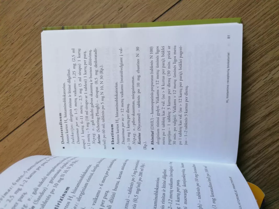 Pediatrijos vaistų žinynas ambulatorinėje praktikoje - Algimantas Raugalė, knyga 4