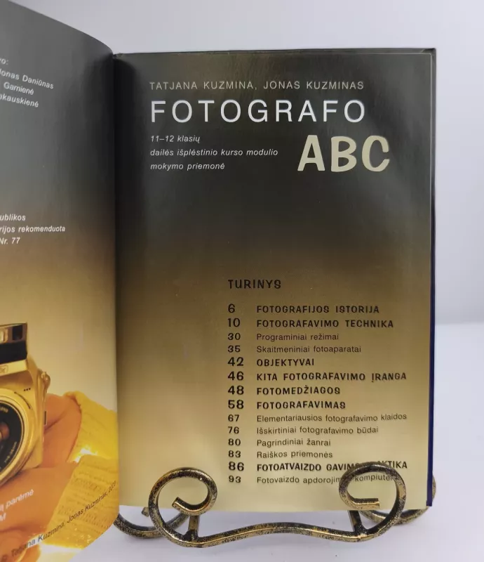 Fotografo ABC - Tatjana Kuzmina, Jonas  Kuzminas, knyga 2