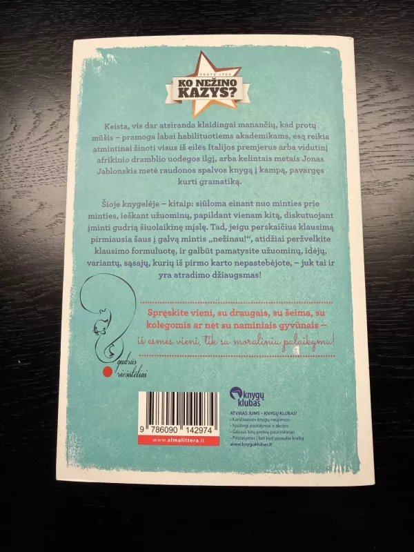 Krutink pilkąsias ląsteles - Ignas Ligionis, Artūras Vyšniauskas, knyga 2