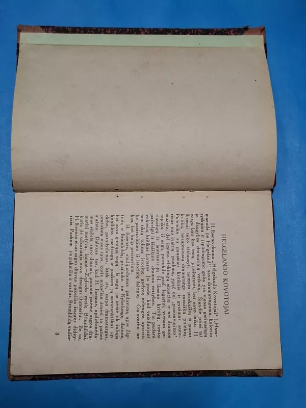 Helgelando kovotojai - H. Ibsenas, knyga 3