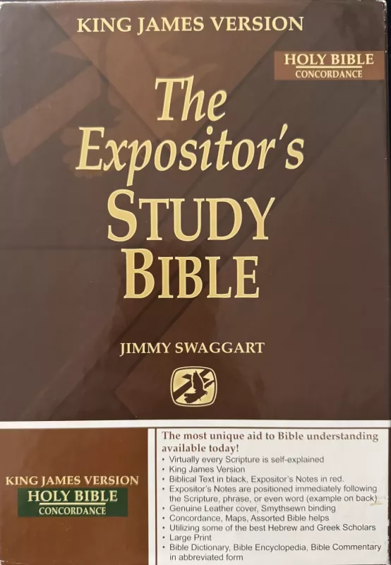 The Expositor's Study Bible - Jimmy Swaggart, knyga 2