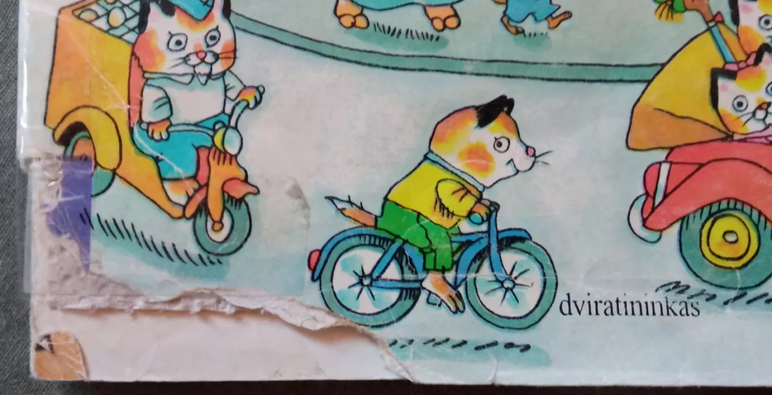 Kačių šeimyna keliauja - Richard Scarry, knyga 6