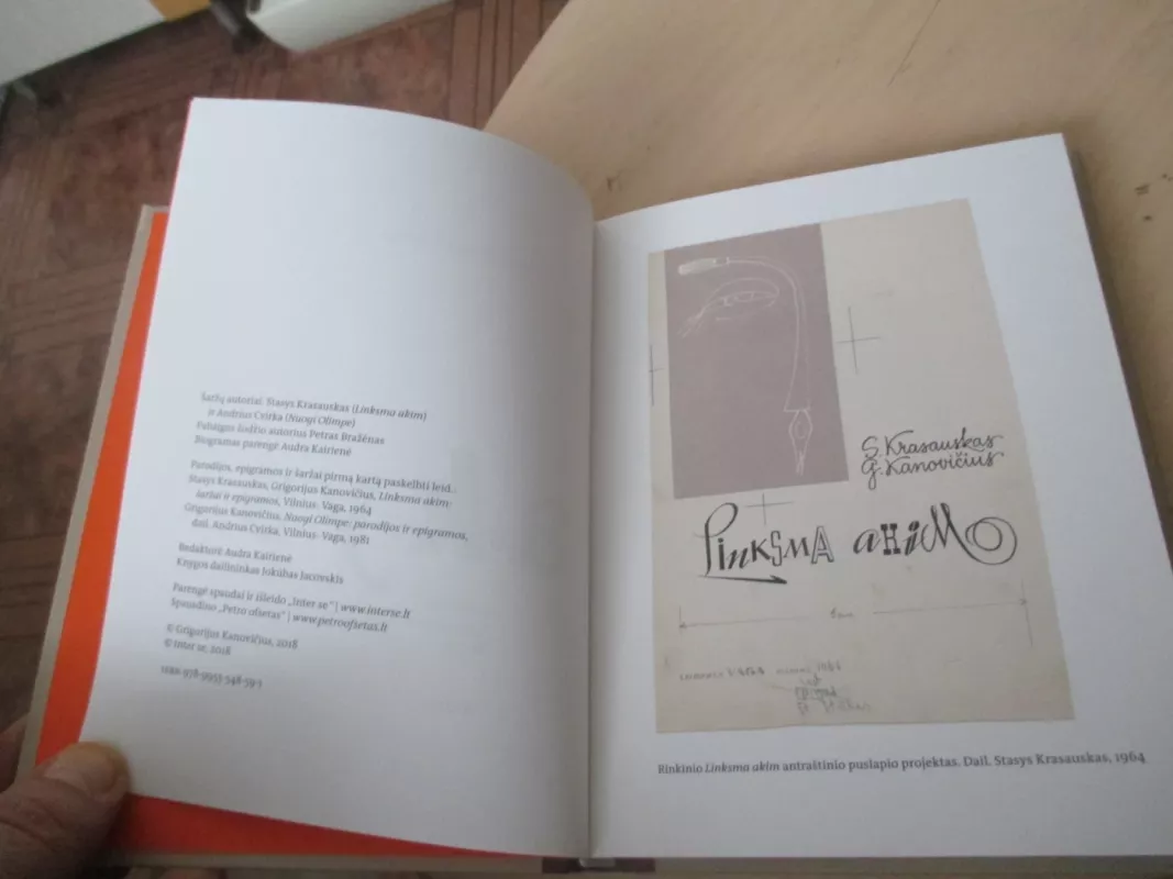 Linksmos akys: parodijos, epigramos, šaržai - Grigorijus Kanovičius, knyga 6