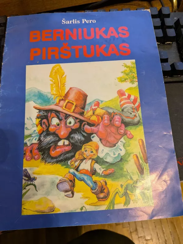 Berniukas Pirštukas - Šarlis Pero, knyga 2