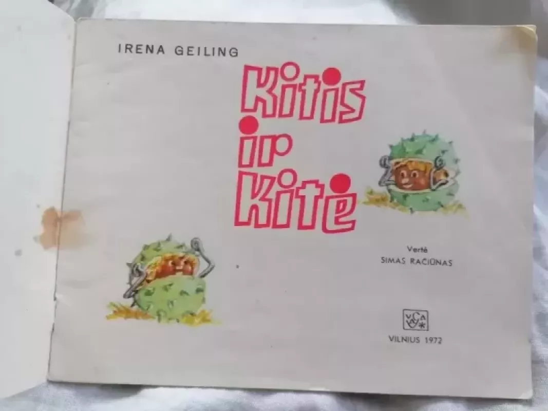 Kitis ir Kitė - Irena Geiling, knyga 3