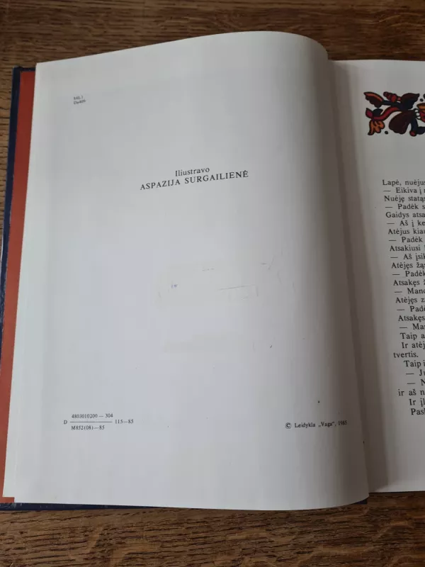 Žemaičių pasakos - Simonas Daukantas, knyga 3