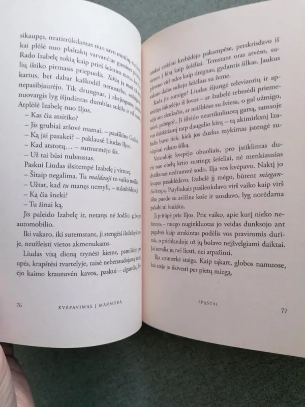 Kvėpavimas į marmurą - Laura Sintija Černiauskaitė, knyga 5