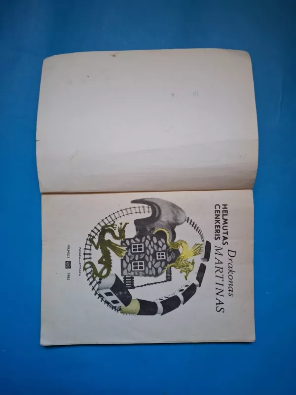 Drakonas Martinas - Helmutas Cenkeris, knyga 3