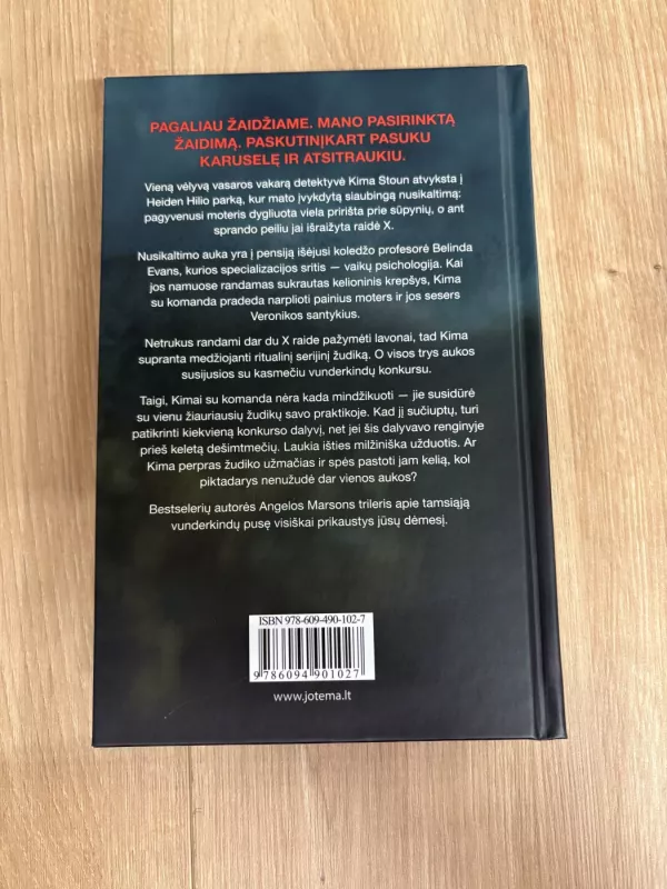 Vaikų žaidimai - Angela Marsons, knyga 3