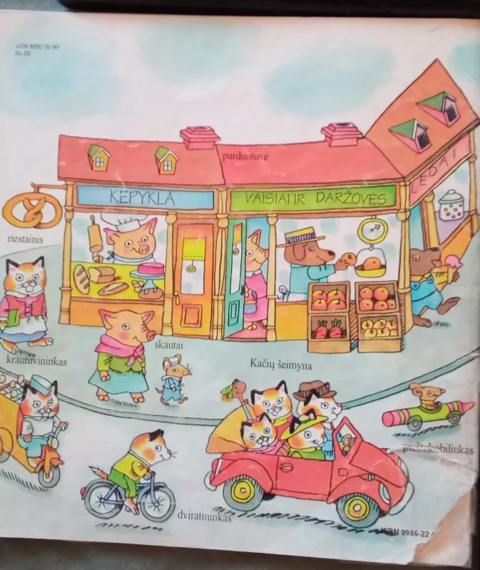 Kačių šeimyna keliauja - Richard Scarry, knyga 3