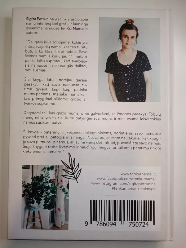 Ten kur namai. Gyvenk kaip patinka - Sigita Petrunina, knyga 3