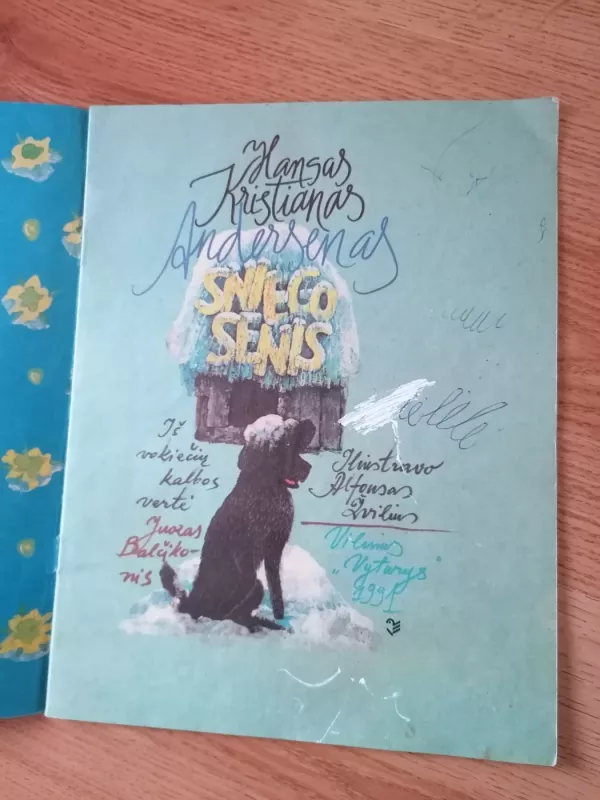 Sniego senis - Hansas Kristianas Andersenas, knyga 5