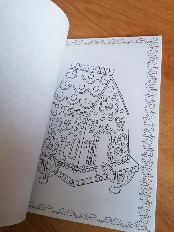 Kalėdų senelio spalvinimo knyga - Autorių kolektyvas, red. J. Almonaitienė, knyga 6