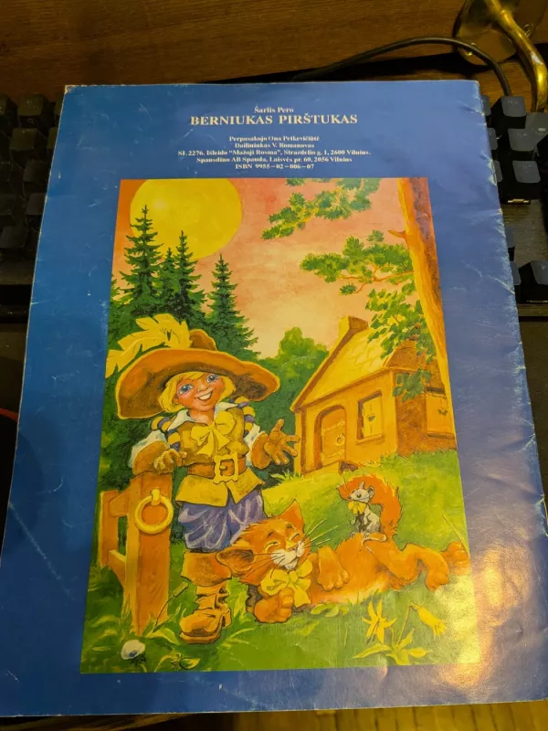 Berniukas Pirštukas - Šarlis Pero, knyga 3