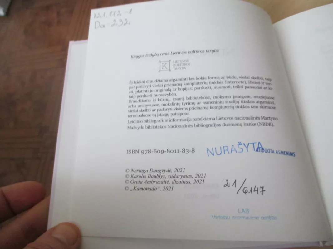 Kiaukuto nešėja - Neringa Dangvydė, knyga 6