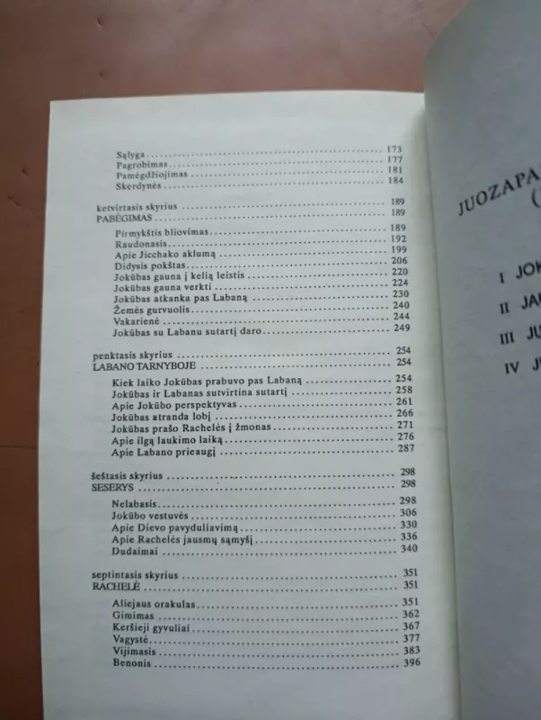 Juozapas ir jo broliai. Jokūbo istorijos - Thomas Mann, knyga 5