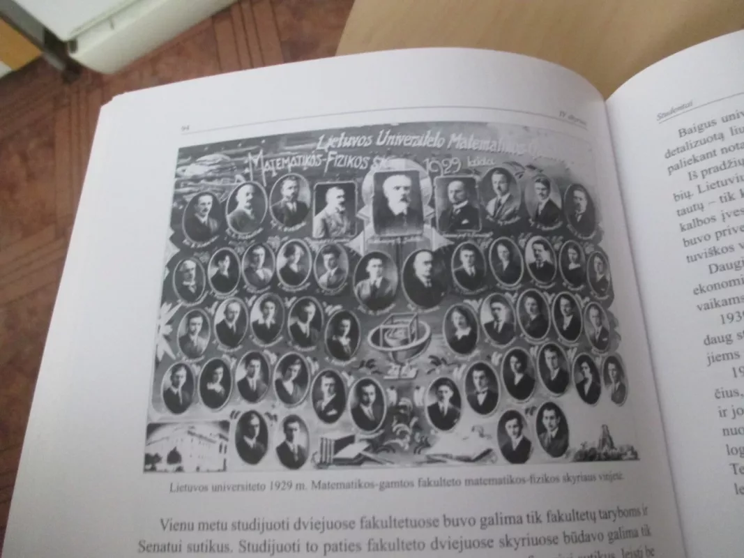 Matematika Lietuvos aukštosiose mokyklose 1921-1944 metais - Jonas Kubilius, knyga 6