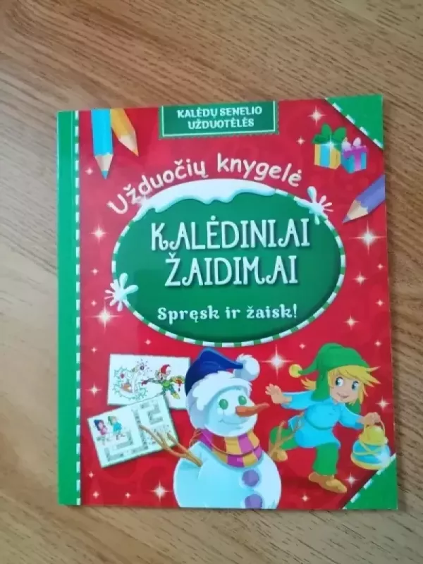 Kalėdiniai žaidimai. Užduočių knygelė - Autorių Kolektyvas, knyga 2