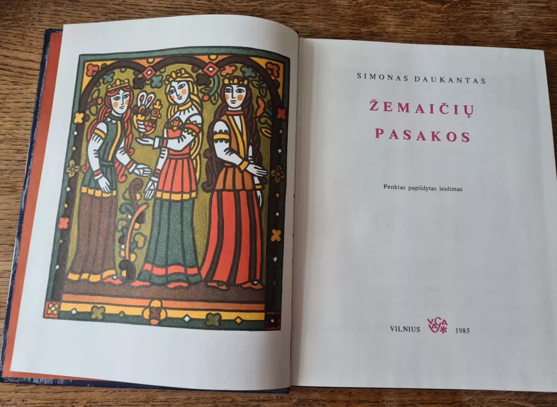 Žemaičių pasakos - Simonas Daukantas, knyga 5