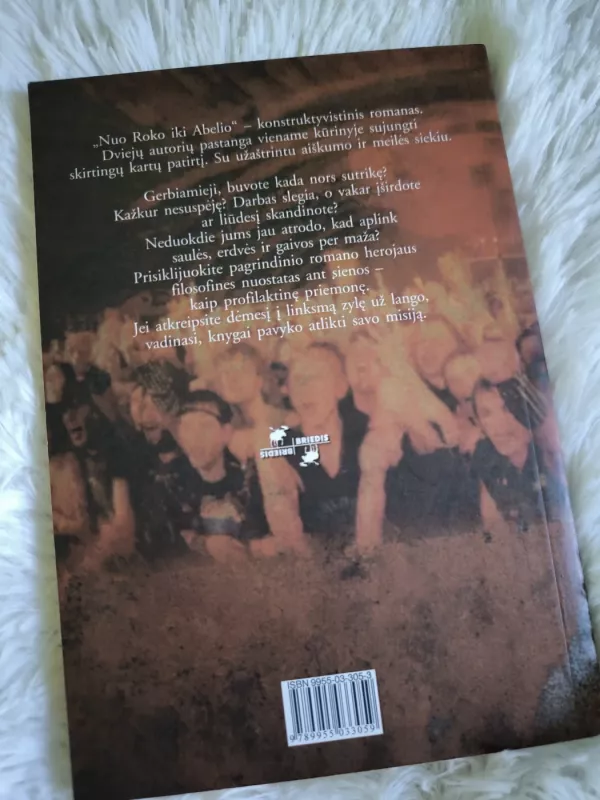 Nuo Roko iki Abelio: dviejų romanas - Edmundas Janušaitis, knyga 3