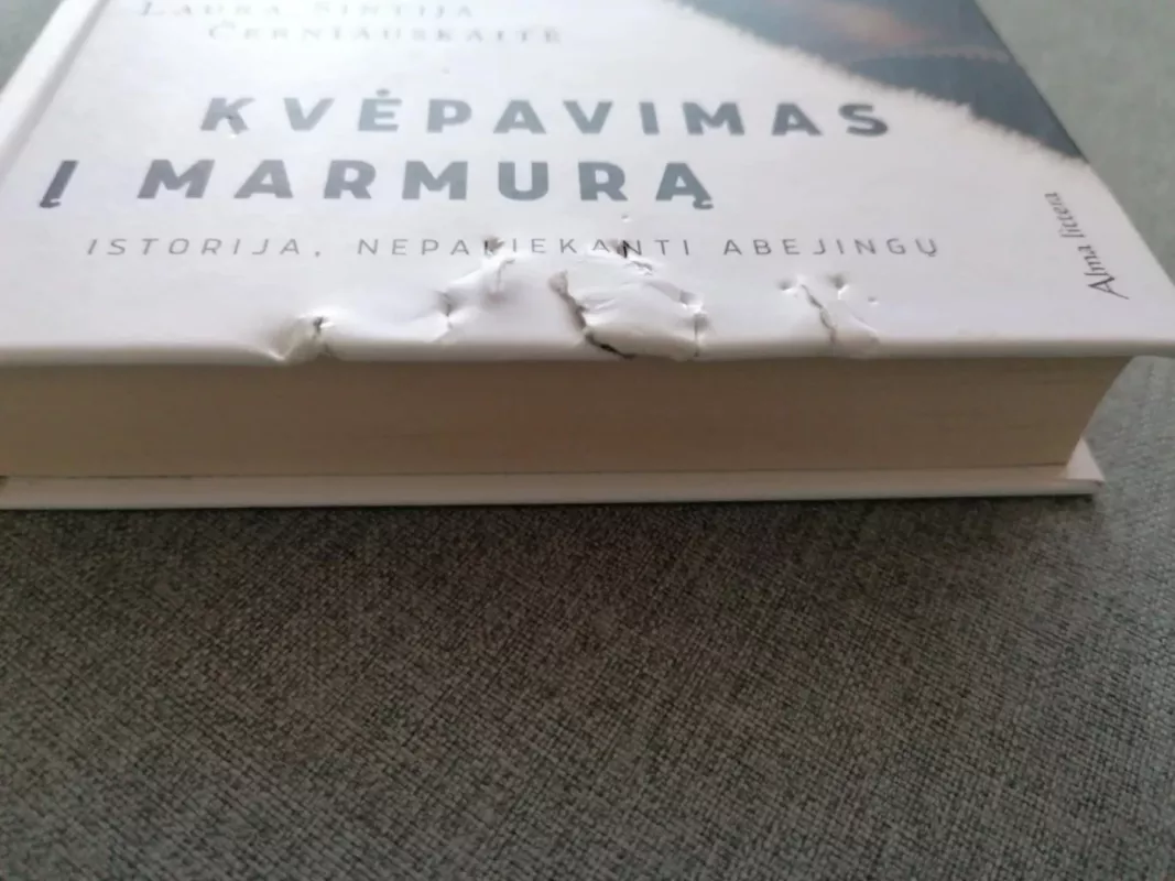 Kvėpavimas į marmurą - Laura Sintija Černiauskaitė, knyga 4