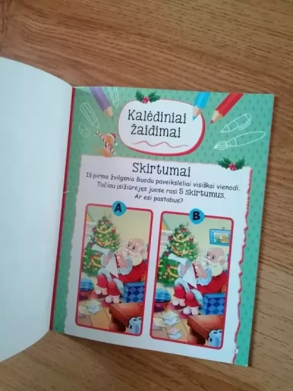 Kalėdiniai žaidimai. Užduočių knygelė - Autorių Kolektyvas, knyga 3