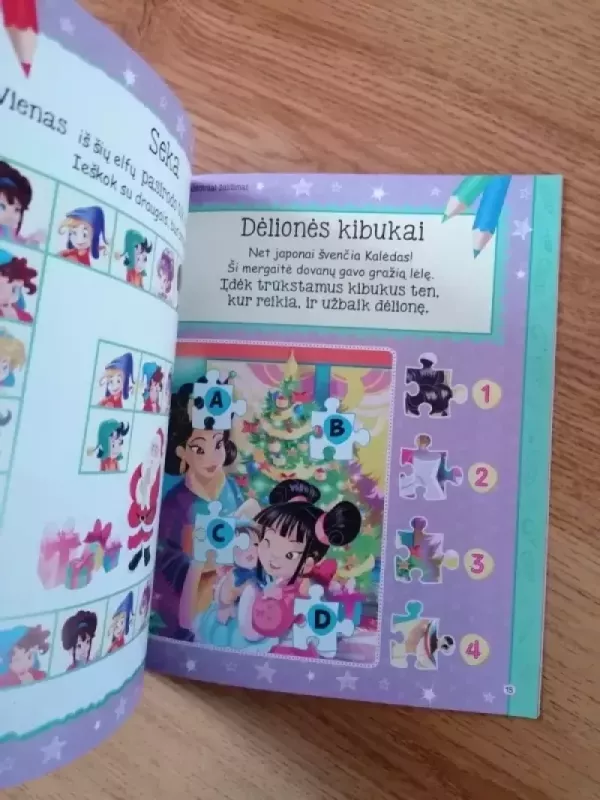 Kalėdiniai žaidimai. Užduočių knygelė - Autorių Kolektyvas, knyga 4