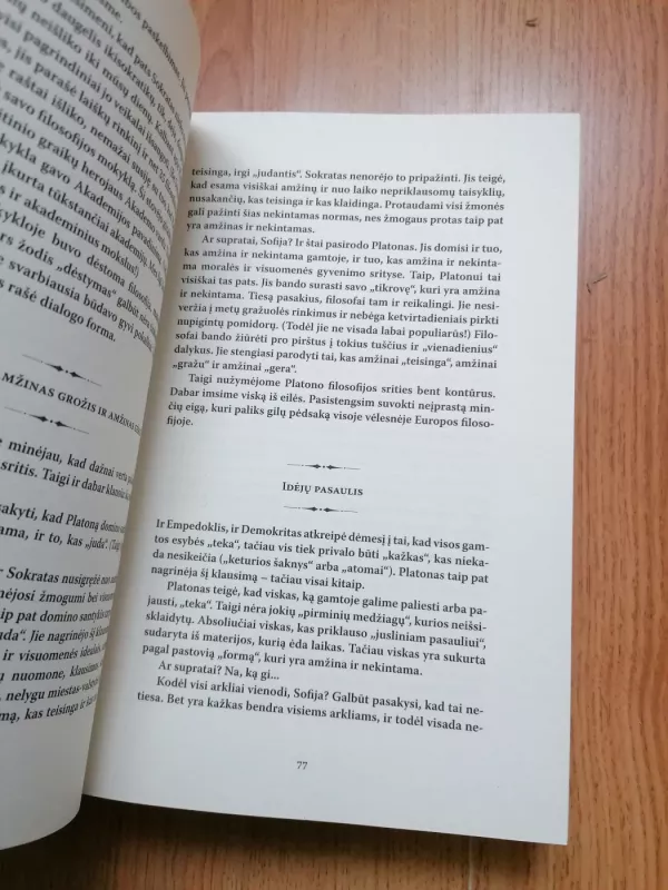 Jostein Gaarder "Sofijos pasaulis" - Jostein Gaarder, knyga 5