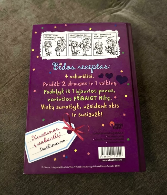 Prietrankos dienoraštis. Ne itin šaunios vakarėlių liūtės istorija (2 dalis) - Autorių Kolektyvas, knyga 4