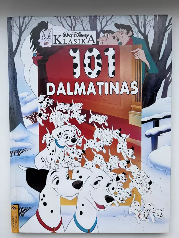 101 dalmantinas Disney klasika - Walt Disney, knyga 2