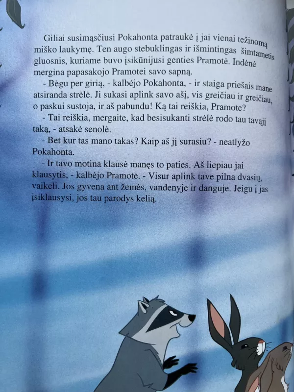 Pokahonta - Walt Disney, knyga 4