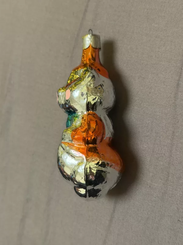 Vintage stiklinis žaisliukas paršiukas SSRS - , namai ir interjeras 4