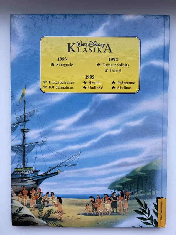 Pokahonta - Walt Disney, knyga 5