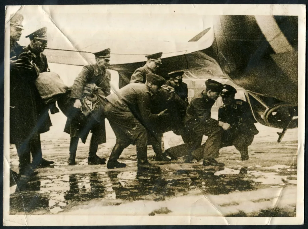 Originali Antrojo pasaulinio karo vokiečių Press Photo nuotrauka 1942-01-04 - , namai ir interjeras 2