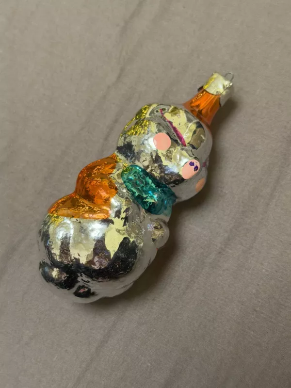 Vintage stiklinis žaisliukas paršiukas SSRS - , namai ir interjeras 6