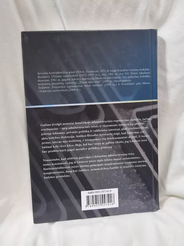 Administracinės teisės principai ir normų ribos - Arvydas Andriuškevičius, knyga 3