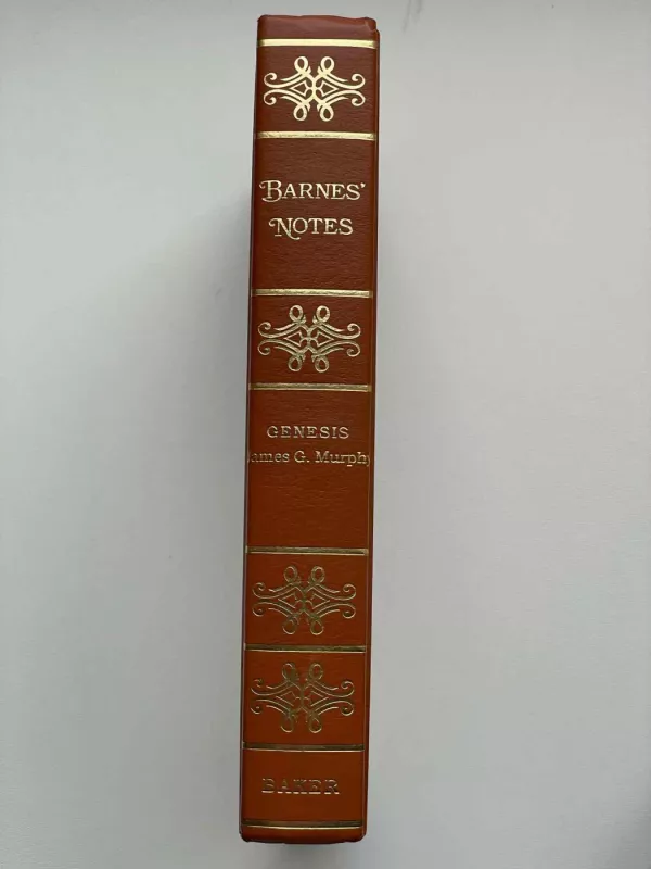 A Commentary on The Book of Genesis - James G. Murphy, knyga 3