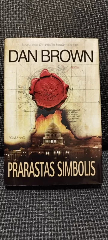 Prarastasis simbolis - Dan Brown, knyga 2