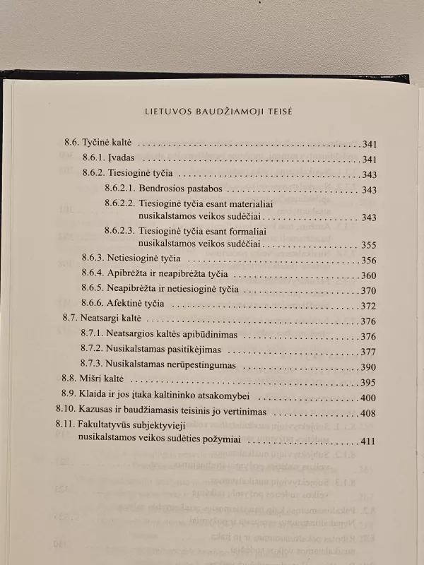 Lietuvos baudžiamoji teisė. Pirmoji knyga - Vytautas Piesliakas, knyga 6