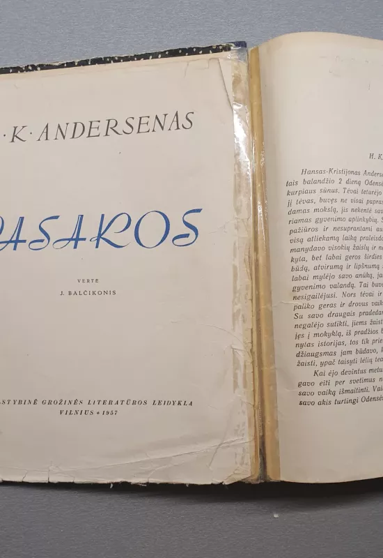 Pasakos - H. K. Andersenas, knyga 3