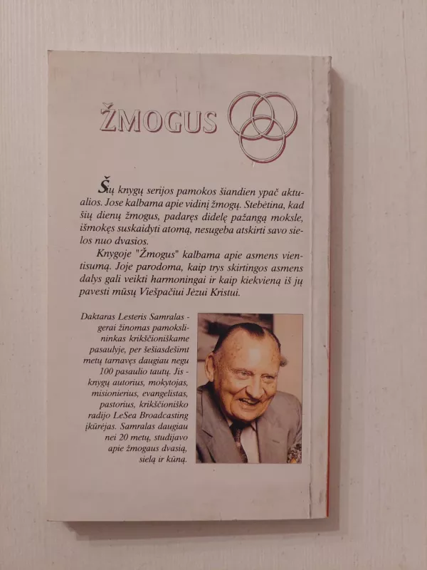 Žmogus - Lesteris Samralas, knyga 3