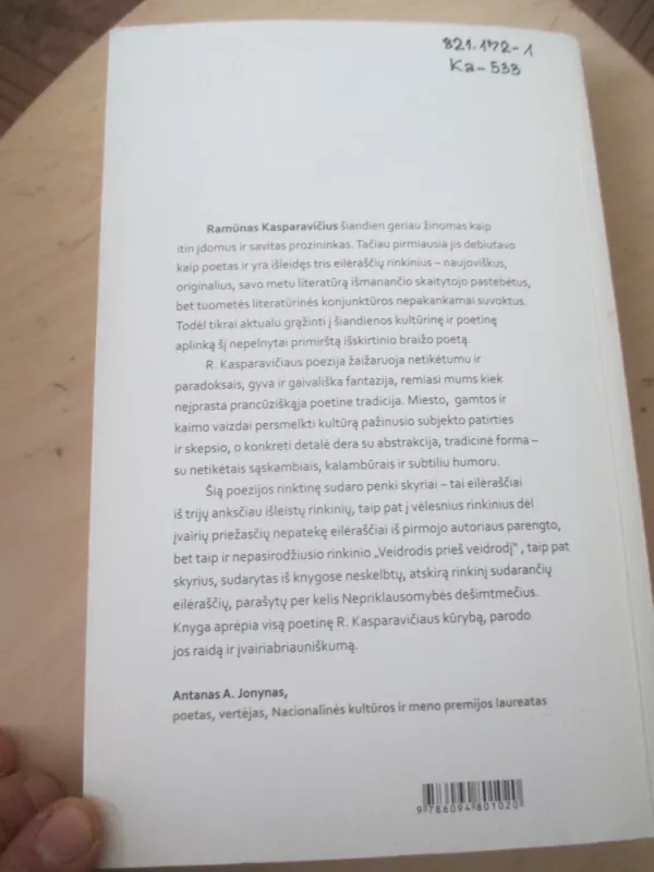 Poezija - Ramūnas Kasparavičius, knyga 4