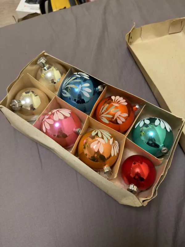 Vintažiniai eglutės žaisliukai (SSRS laikotarpio) - , namai ir interjeras 5