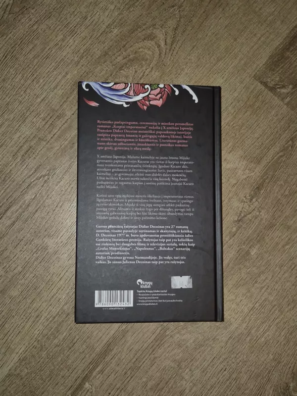 Karpiai imperatoriui - Didier Decoin, knyga 3