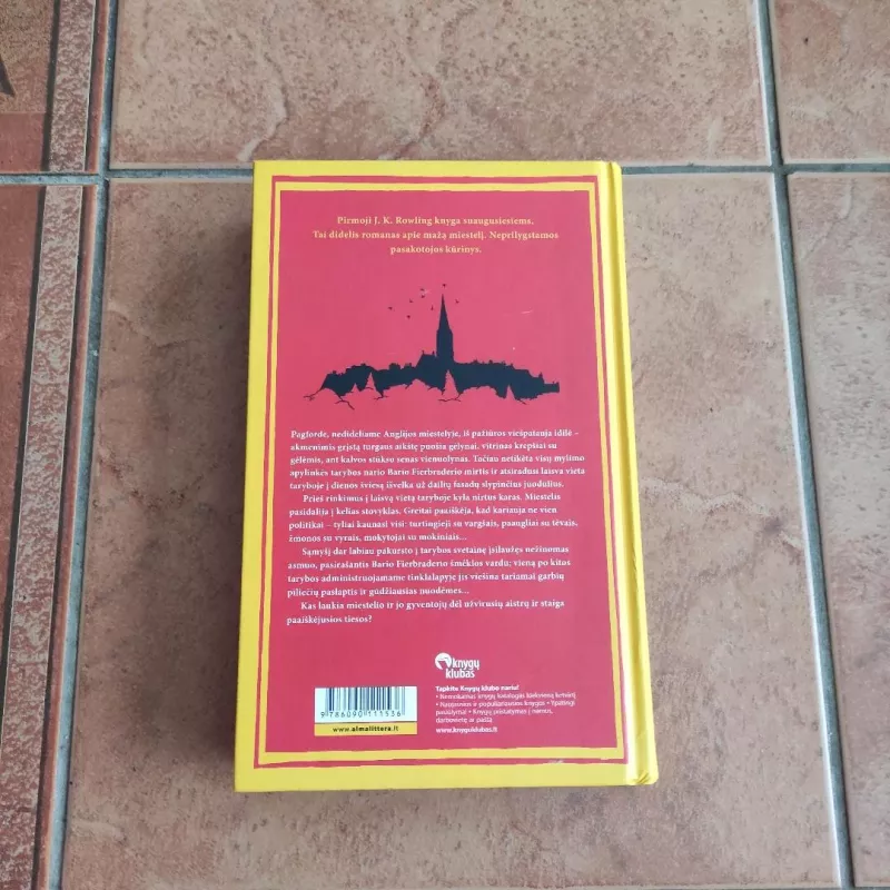 Netikėta vakansija - Rowling J. K., knyga 3