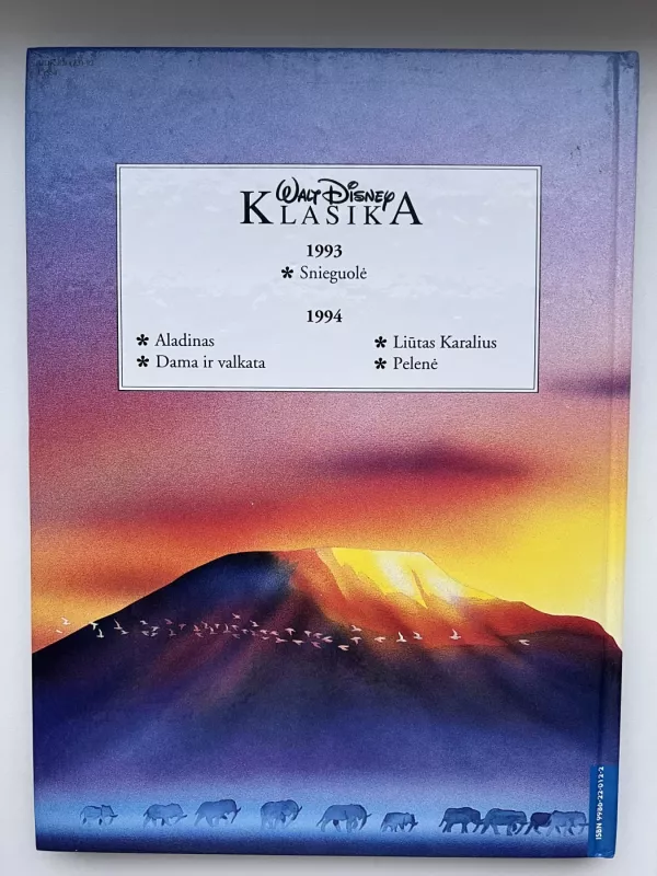 Liūtas karalius - Walt Disney Klasika, knyga 6